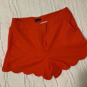 Cynthia Rowley scalloped shorts